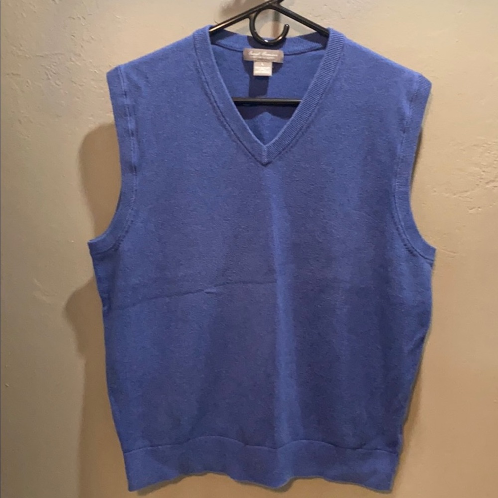 Daniel Cremieux Mens Blue Sweater Vest